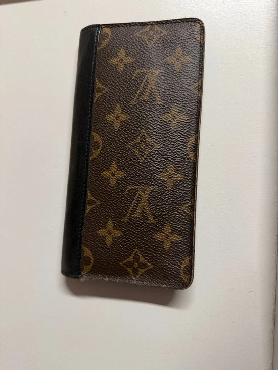 Louis Vuitton Monogram Long Wallet in Brown and Black - Picture 1 of 16